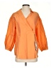 Weekend Max Mara Orange 3/4 Sleeve Blouse Size 2 - photo 1