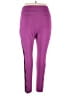 Pop Fit Color Block Purple Active Pants Size 2X - photo 2