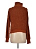 Cupcake 100% Polyester Orange Turtleneck Sweater Size M - photo 2