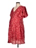 Hatch Paisley Red Cocktail Dress Size Lg Maternity (3) - photo 1