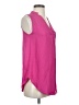 Tea n Rose 100% Polyester Pink Sleeveless Blouse Size S - photo 4