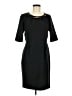 Studio One Solid Black Cocktail Dress Size 6 - photo 1