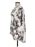 BCBGMAXAZRIA Tie-dye Gray Sleeveless Blouse Size L - photo 5