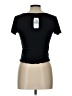 Hippie Rose Black Short Sleeve Top Size L - photo 2