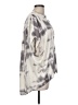 BCBGMAXAZRIA Tie-dye Gray Sleeveless Blouse Size L - photo 4