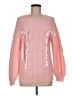 Francesca's Pink Pullover Sweater Size M - photo 1