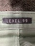 Level 99 Color Block Green Jeans Size 27 waist - photo 7