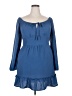 As U Wish 100% Polyester Blue Casual Dress Size XL - photo 1