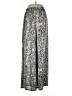 TCEC 100% Polyester Paisley Gray Casual Pants Size L - photo 1