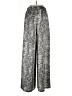 TCEC 100% Polyester Paisley Gray Casual Pants Size L - photo 2