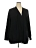 Karen Scott Black Cardigan Size 4X - photo 1