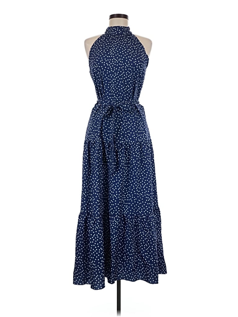 Pre-owned Unbranded Casual Dress In Blue