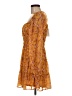 Mi ami 100% Polyester Paisley Orange Casual Dress Size M - photo 5
