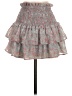 Altar'd State Paisley Gray Casual Skirt Size XS - photo 1