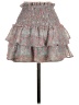 Altar'd State Paisley Gray Casual Skirt Size XS - photo 2