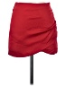 Zara Solid Red Casual Skirt Size XS - photo 1