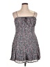 Mi ami Floral Gray Cocktail Dress Size XL - photo 1