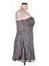 Mi ami Floral Gray Cocktail Dress Size XL - photo 4