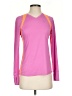 Nike 100% Polyester Pink Long Sleeve Top Size S - photo 1
