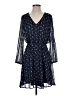 Collective Concepts 100% Polyester Blue Casual Dress Size XS - photo 1
