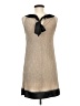 En Focus Studio Metallic Tan Cocktail Dress Size 6 (petite) - photo 2