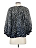 The Great. 100% Cotton Blue 3/4 Sleeve Blouse Size (2) - photo 2