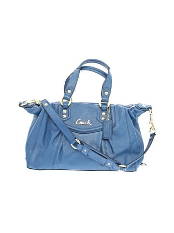 Coach Factory Leather Satchel (view 1)