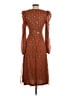 Mac Duggal 100% Polyester Brown Cocktail Dress Size 2 - photo 2