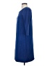 Ganni Chevron-herringbone Blue Casual Dress Size XS (0) - photo 5