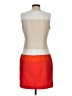 Sharagano Color Block Orange Cocktail Dress Size 4 - photo 2