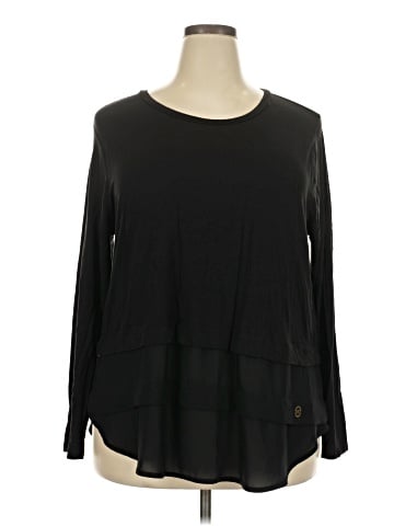 MICHAEL Michael Kors Long Sleeve Blouse (view 1)