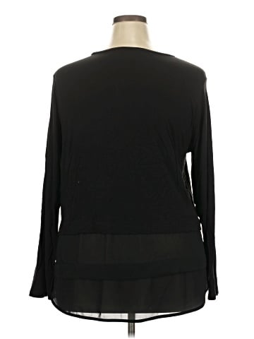 MICHAEL Michael Kors Long Sleeve Blouse (view 2)