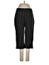 Apt. 9 Polka Dots Black Casual Pants Size 2 (petite) - photo 1
