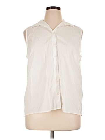 Chico's Sleeveless Button-Down Shirt (view 1)