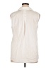 Chico's Ivory Sleeveless Button-Down Shirt Size XL - photo 2