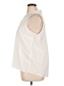 Chico's Ivory Sleeveless Button-Down Shirt Size XL - photo 5