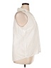 Chico's Ivory Sleeveless Button-Down Shirt Size XL - photo 4