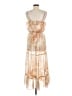 Amuse Society 100% Polyester Tan Cocktail Dress Size M - photo 2