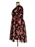Torrid Floral Black Casual Dress Size 2X Plus (2) - photo 5