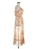 Amuse Society 100% Polyester Tan Cocktail Dress Size M - photo 4