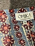 Omika Blue 3/4 Sleeve Blouse Size XS - photo 7