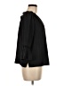 Aqua 100% Polyester Solid Black 3/4 Sleeve Blouse Size M - photo 4