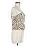 Ann Taylor LOFT 100% Polyester Ivory Sleeveless Top Size 8 - photo 4