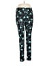 Lularoe Print Teal Active Pants Size 1X (Tall & Curvy) - photo 1