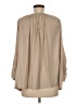 A.L.C. 100% Polyester Tan 3/4 Sleeve Blouse Size M - photo 2