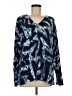 AVALIN Tie-dye Blue Pullover Sweater One size - photo 1