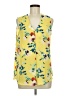 Rose + Olive 100% Polyester Yellow Sleeveless Blouse Size M - photo 1