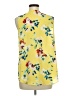 Rose + Olive 100% Polyester Yellow Sleeveless Blouse Size M - photo 2
