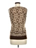 Axcess Brown Sleeveless Blouse Size M - photo 2