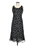 Studio 1 100% Polyester Stars Black Casual Dress Size 8 Petite - photo 1